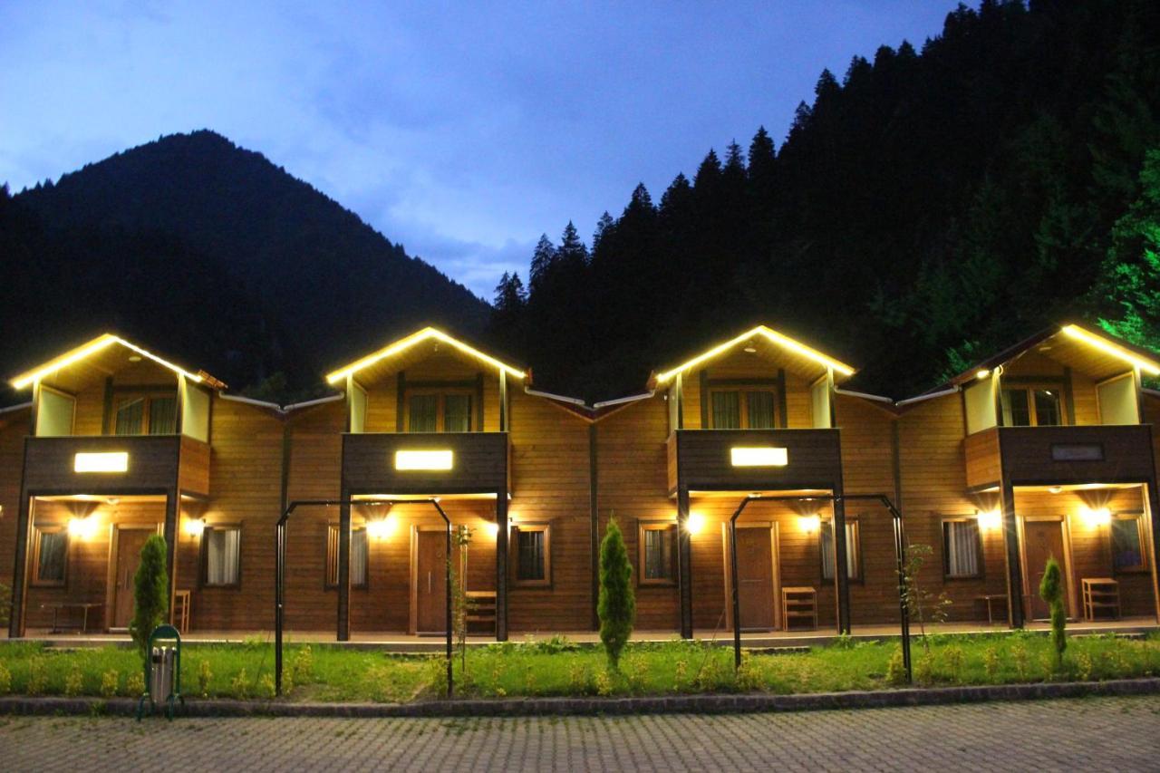 Uzungol Selale Otel Bungalow Bagian luar foto