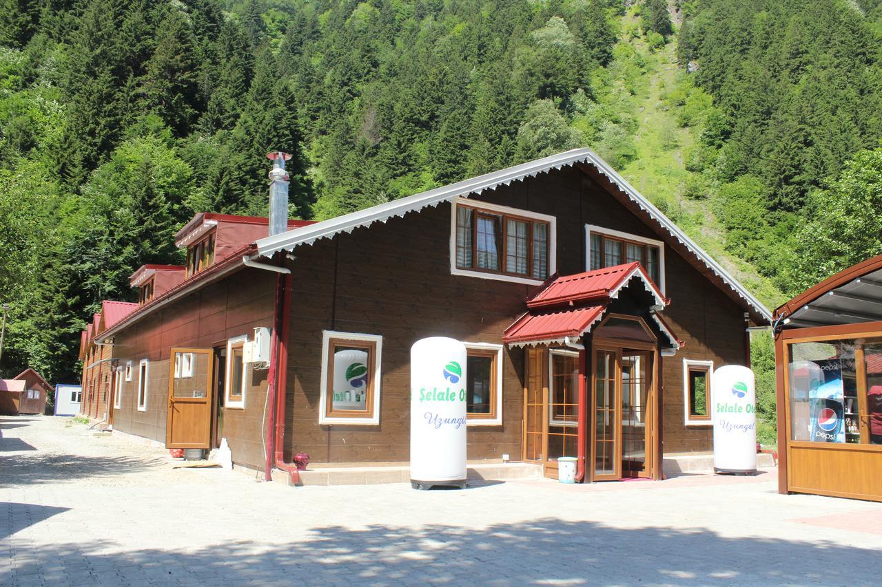 Uzungol Selale Otel Bungalow Bagian luar foto