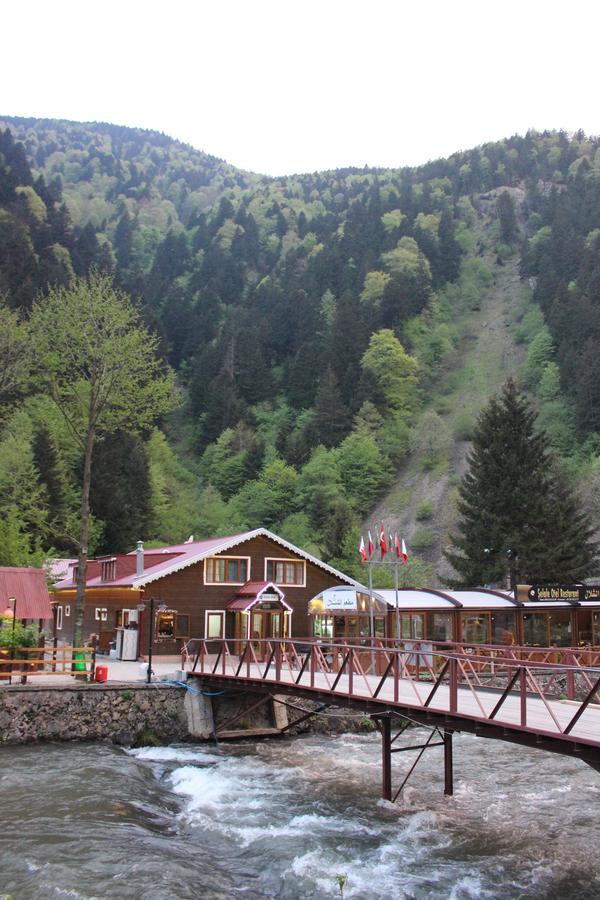Uzungol Selale Otel Bungalow Bagian luar foto