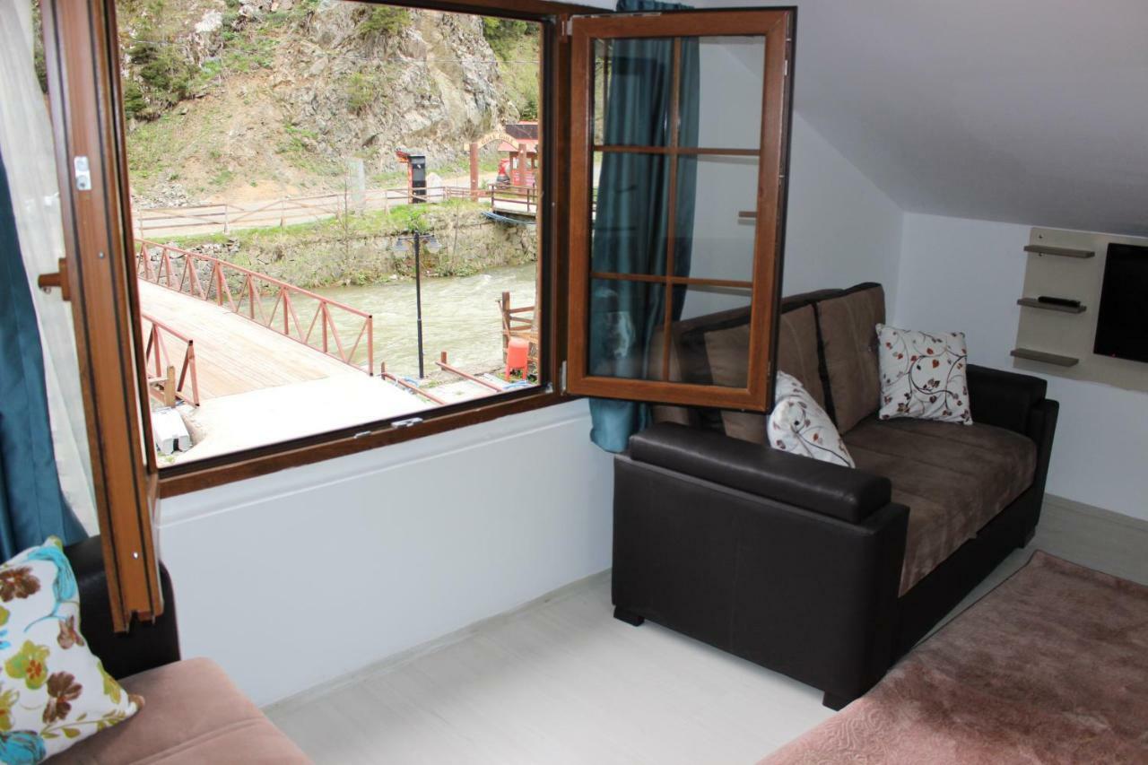 Uzungol Selale Otel Bungalow Bagian luar foto