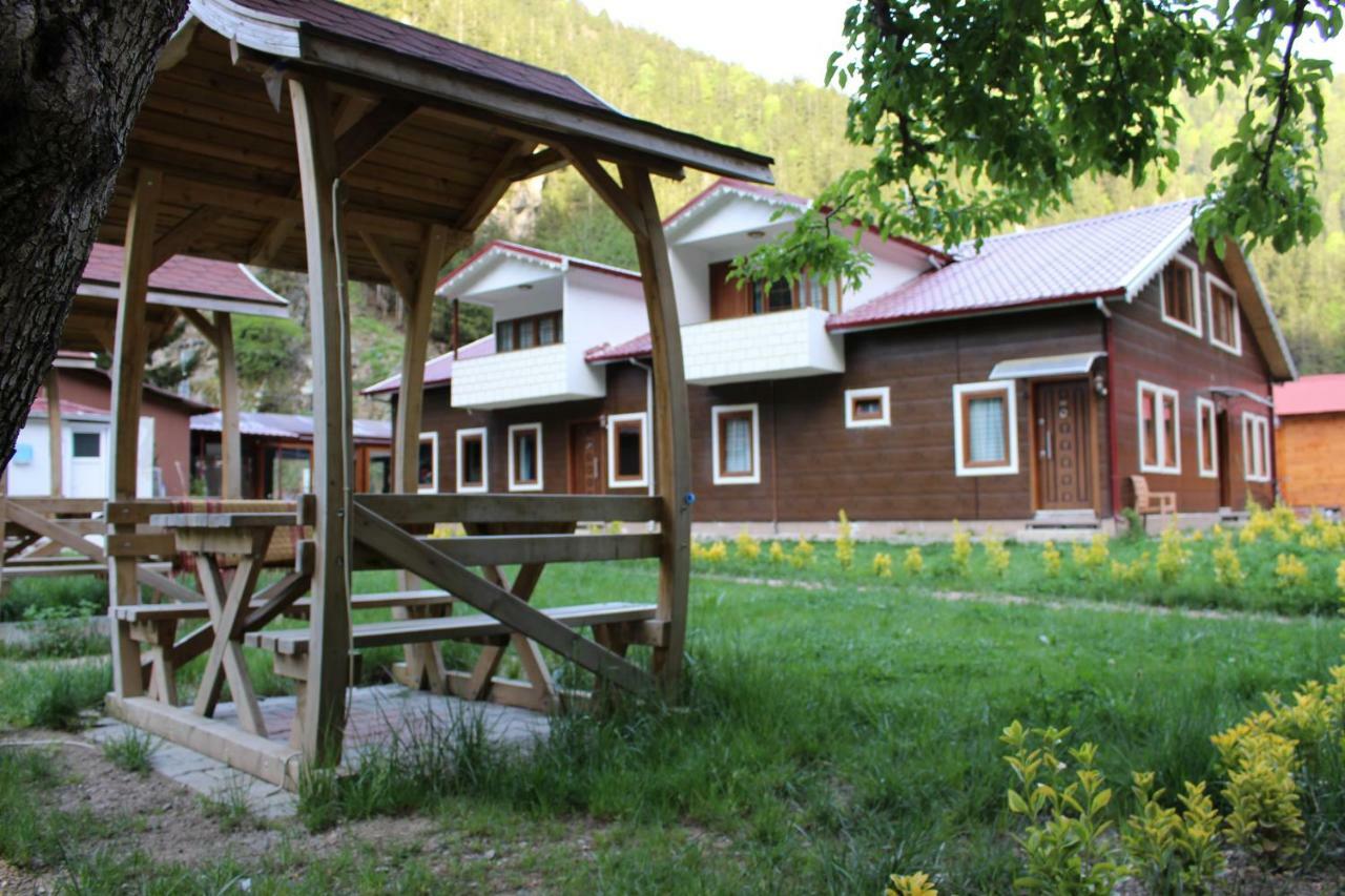 Uzungol Selale Otel Bungalow Bagian luar foto