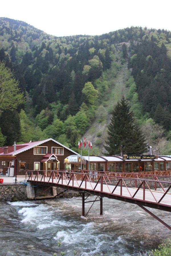 Uzungol Selale Otel Bungalow Bagian luar foto