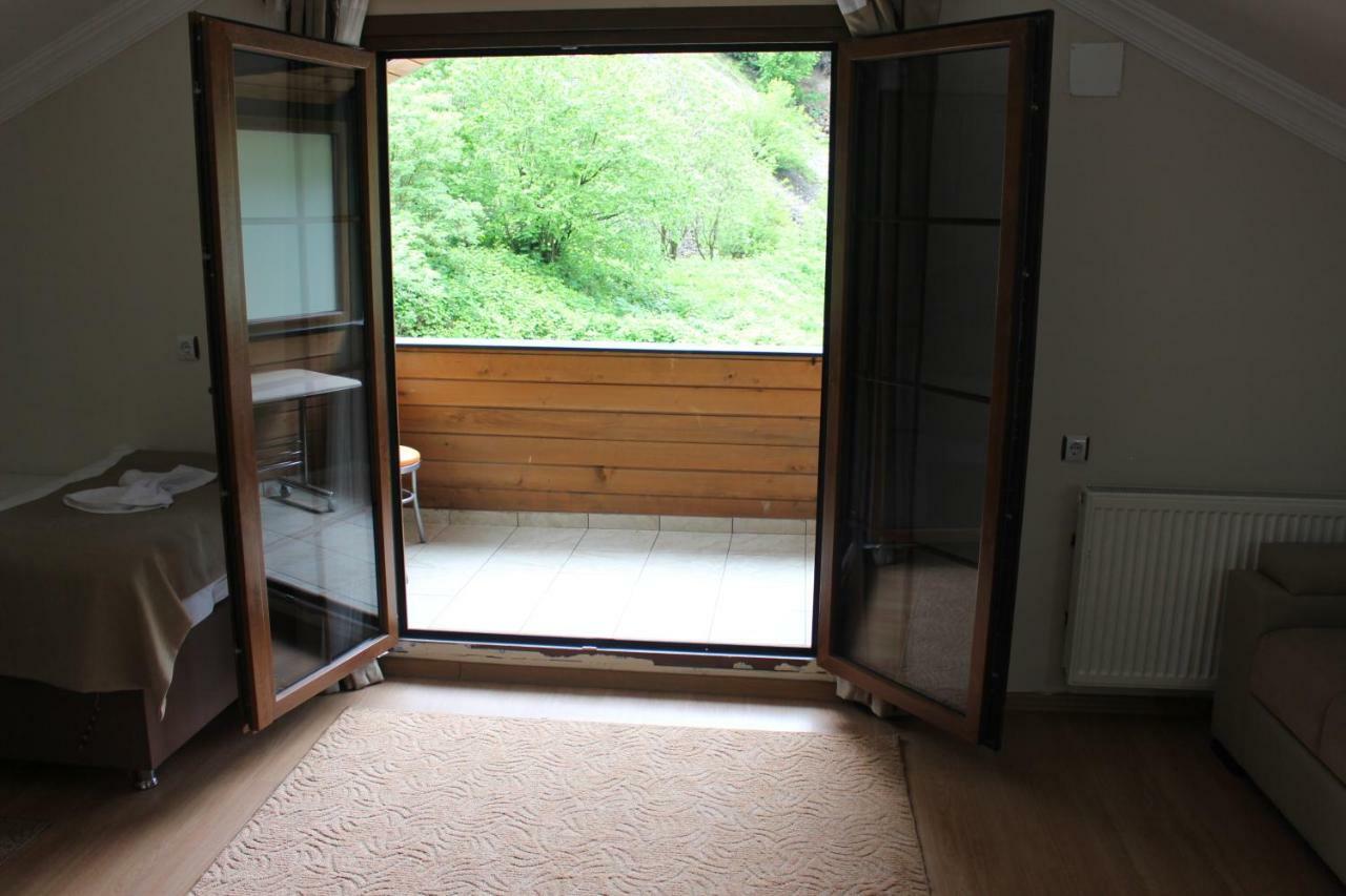 Uzungol Selale Otel Bungalow Bagian luar foto